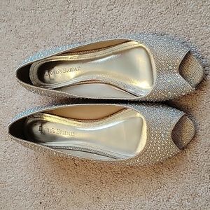 David's Bridal Sparkle rhinestone Shoes